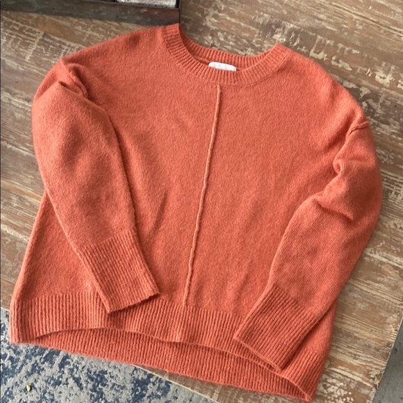 NWOT GB Girls Orange Sweater - Picture 1 of 3